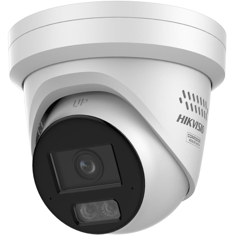 Hikvision 4 MP Smart Hybrid Light with ColorVu Fixed Turret Network Camera DS-2CD2347G3-LIS2UY/SL(2.8mm) White