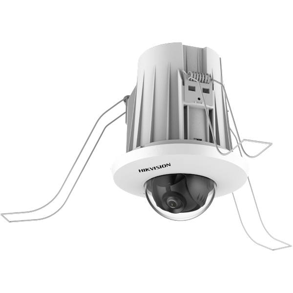 Hikvision 4 MP AcuSense In-Ceiling Fixed Mini Dome Network Camera DS-2CD2E43G2-U