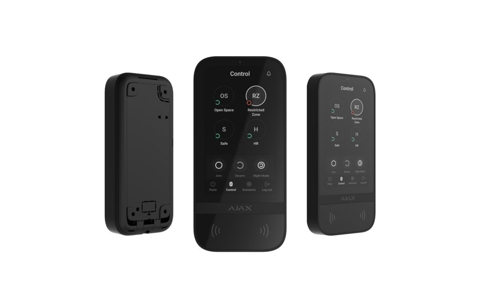 Ajax Keypad Touchscreen Zwart