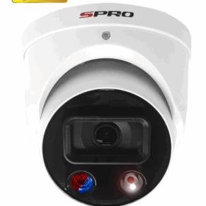 SPRO 8MP IP Smart Dual Illumination Turret with Active Deterrence DHIPD80/28LRW/30-D-V2