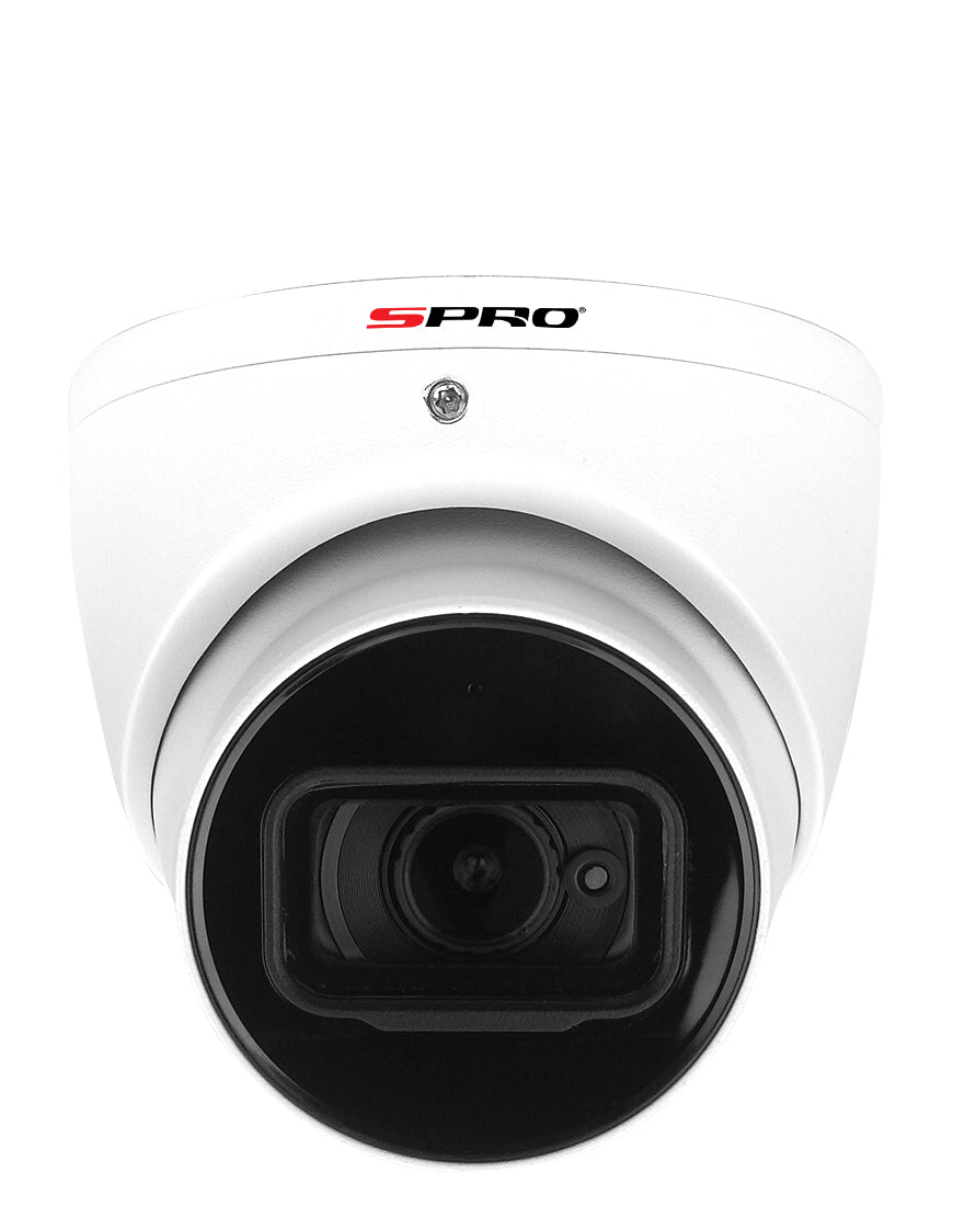 SPRO 8MP IP Fixed Lens Turret with Microphone DHIPD80/28RW/30-M-E