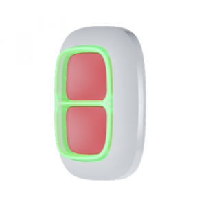 AJAX DOUBLEBUTTON, WIT, DRAADLOZE OVERVALKNOP