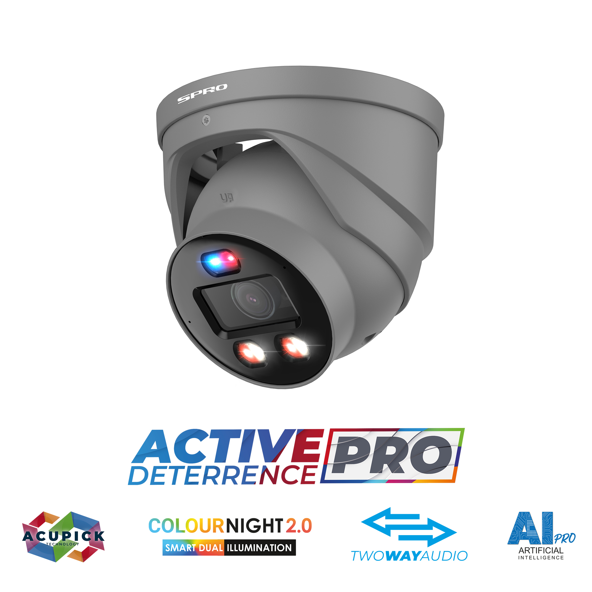 DHIPD60/28LRG/30-D-V5 ACTIVE DETERRENCE PRO GREY