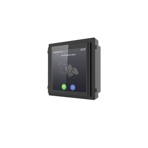 DS-KD-TDM 4" Intercom Touchscreen Module + Mifare Kaartlezer